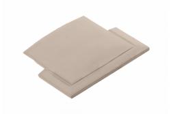 GLAX champagnekleurige LED-profielkap (10 stuks in blisterverpakking) 1208964246 - Set van 4