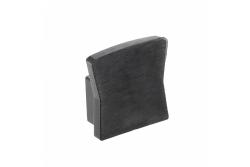 Afdekkap voor LED-profiel GLAX Mini, in hoogglans zwart (10 stuks in blisterverpakking) 1208964259 - Set van 4