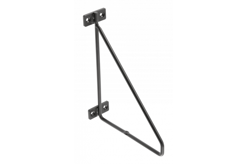 Plankdrager BAR, 21 x 17 cm, matzwart 1208965216 - Set van 6