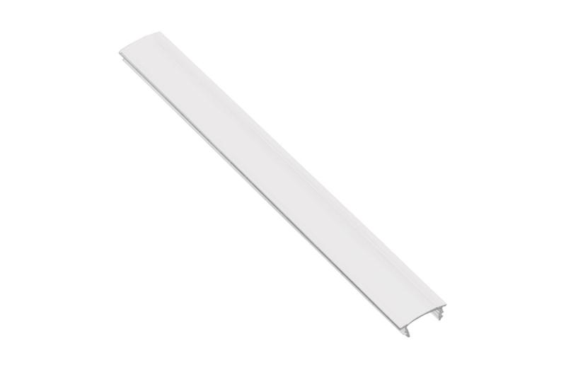 Verzonken profiel, polycarbonaat, melkkleurig, 2M 1208965287 - Set van 3