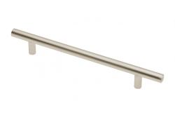 Maniglia a corrimano in acciaio l=188mm c=128mm satinato 1208965330 - Set di 8