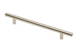 Maniglia di ringhiera in acciaio l=220mm c=160mm satinato 1208965335 - Set di 6