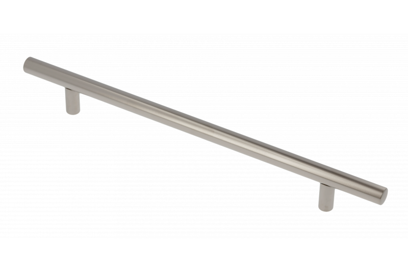 Stalen leuninggreep, l=400 mm, c=320 mm, satijn, 1208965359 - Set van 4