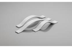 Aluminium handle 319 C=128mm aluminium