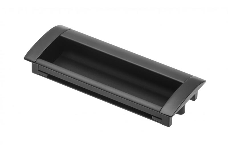 Handgreep 326 l-096 (aluminium) zwart geanodiseerd 1208965414 - Set van 3