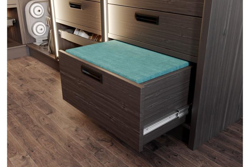 Handgreep 326 l-096 (aluminium) zwart geanodiseerd 1208965414 - Set van 3