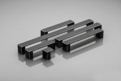 Aluminium handle ARES C=320mm black
