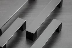 Aluminium handle ARES C=320mm black