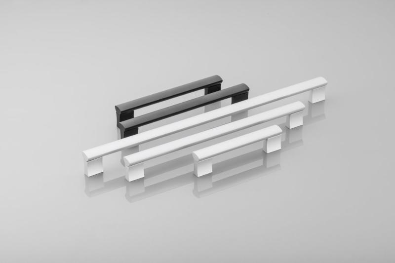 Handgreep 311b l-160 (aluminium) zwart geanodiseerd 1208965485 - Set van 5