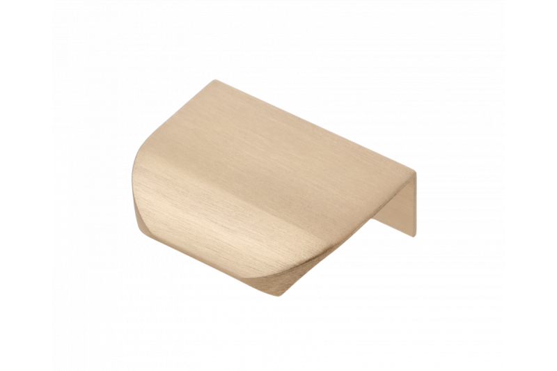 Aluminium handgreep HEXA C=32 mm, geborsteld goud 1208965542 - Set van 9
