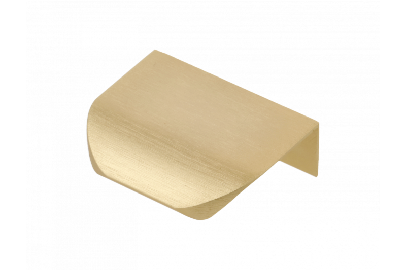 Aluminium handgreep HEXA C=32 mm, licht geborsteld goud 1208965544 - Set van 8