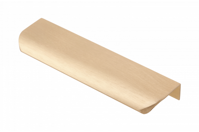 Aluminium houder HEXA C=96 mm geborsteld goud 1208965550 - Set van 6