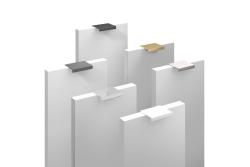 Aluminium handle HEXI 32mm/50mm mat black