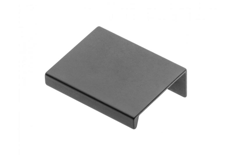 Aluminium handgreep HEXI 32 mm/50 mm matzwart 1208965573 - Set van 10