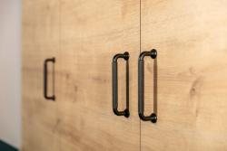 Aluminium handle STRUCTURE C=128 matt black