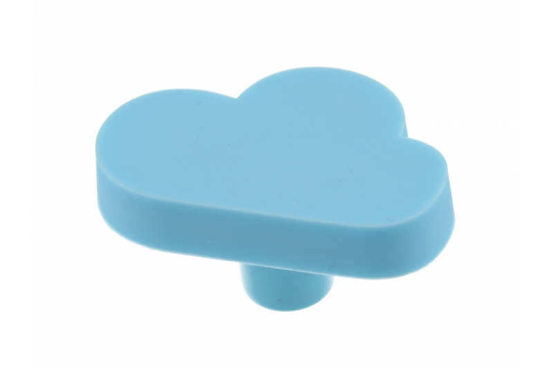 Rubberen handvat, wolkenblauw 1208965673 - Set van 9