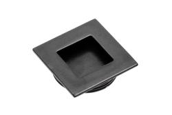 Maniglia a filo Zamak B226 quadrata nera 1208965715 - Set di 7