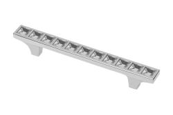 Zamak-handgreep 02C C=64 mm chroom 1208965722 - Set van 2