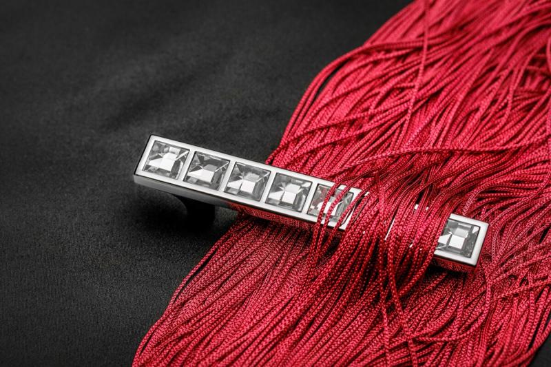Zamak-handgreep 02C C=64 mm chroom 1208965722 - Set van 2