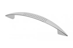 Poignée Zamak 05 C=128mm chrome 1208965728 - Lot de 7