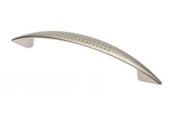 Poignée Zamak 05 C=128mm satin 1208965729 - Lot de 8