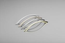 Χειρολαβή Zamak 06 C=128mm σατέν 1208965732 - Σετ 9