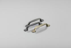 Furniture handle 12-96 mm black matt 1208965740 - Set of 6
