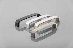 Zamak handle G133 C=128mm aluminium