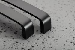 Handle G133 L-128mm (black mat) 1208965748 - Set of 6