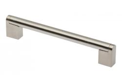 Χειρολαβή Zamak 336 C=192mm από βουρτσισμένο ατσάλι 1208965767 - Σετ 4