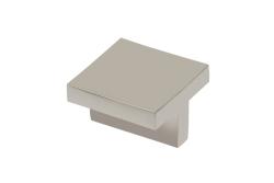 Χειρολαβή Zamak 40x40mm C=32mm σατέν 1208965773 - Σετ 4