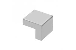 Χειρολαβή Zamak 25x25mm αλουμίνιο 1208965778 - Σετ 8