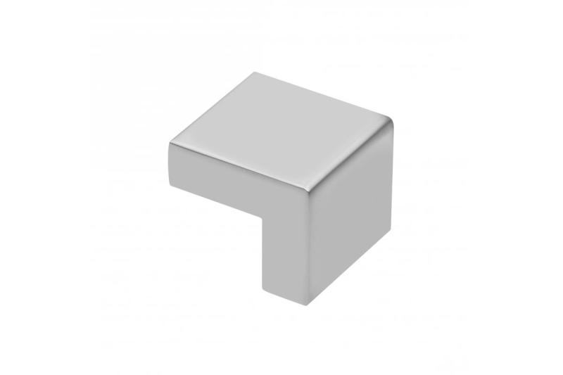 Zamak-handgreep 25x25 mm aluminium 1208965778 - Set van 8