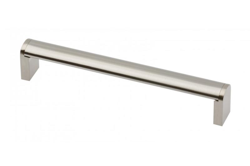 Zamak-handgreep 682 C=160 mm, geborsteld staal 1208965784 - Set van 4