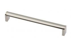 Χειρολαβή Zamak 682 C=192mm βουρτσισμένο ατσάλι 1208965785 - Σετ 4