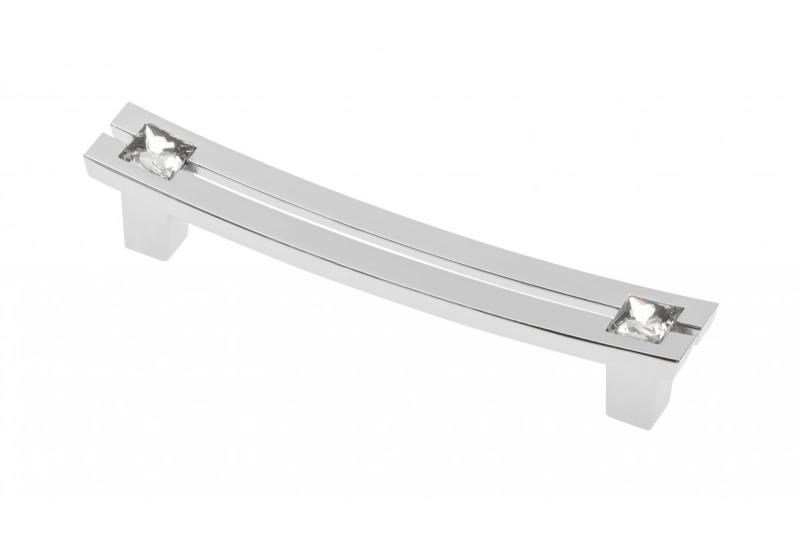 Zamak-handgreep 71C, C=96 mm, verchroomd, 1208965791 - Set van 3
