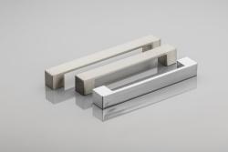 Χειρολαβή Zamak UZ-79F C=160mm χρώμιο 1208965793 - Σετ 3
