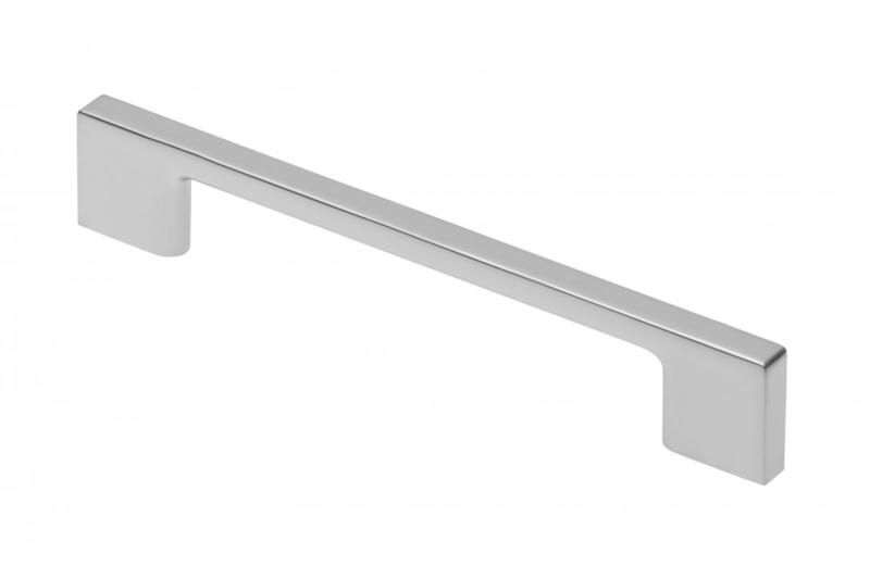 Zamak-handgreep 819 C=128 mm aluminium 1208965806 - Set van 5