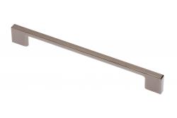 Zamak handle 819 C=192mm black chrome 1208965832 - Set of 4