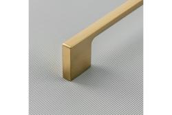 819 zamak handle, C - 256 mm, brass