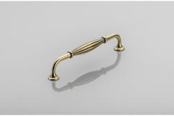 Zamak handle ABIATE C=128mm antique brass
