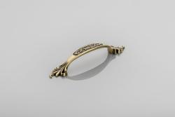 Zamak handle ADRIN C=96mm antique brass