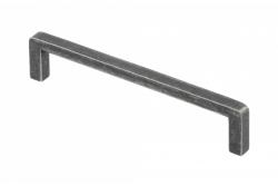 Zamak fogantyú BAGIO C=128 mm antik ezüst 1208965882 - Készlet 6