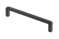 Zamak fogantyú BAGIO C=128 mm fekete matt 1208965885 - Készlet 6