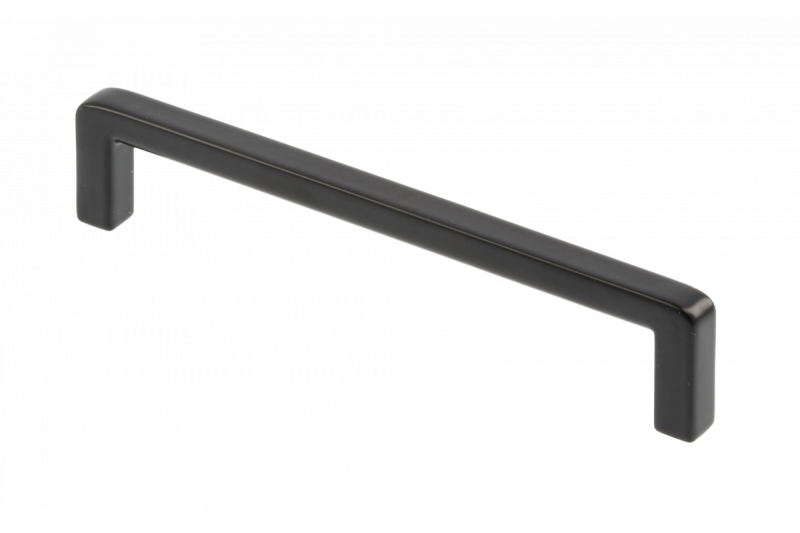 Zamak-handgreep BAGIO C=128 mm matzwart 1208965885 - Set van 6