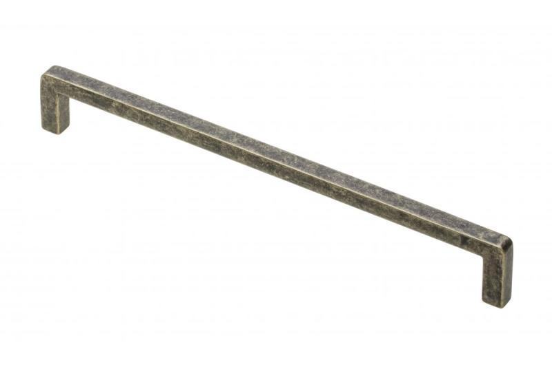 Zamak-handgreep BAGIO 192 mm antiek messing 1208965897 - Set van 3