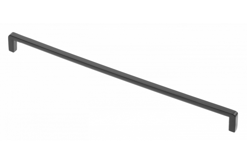 Zamak-handgreep BAGIO C=320 mm matzwart 1208965912 - Set van 3