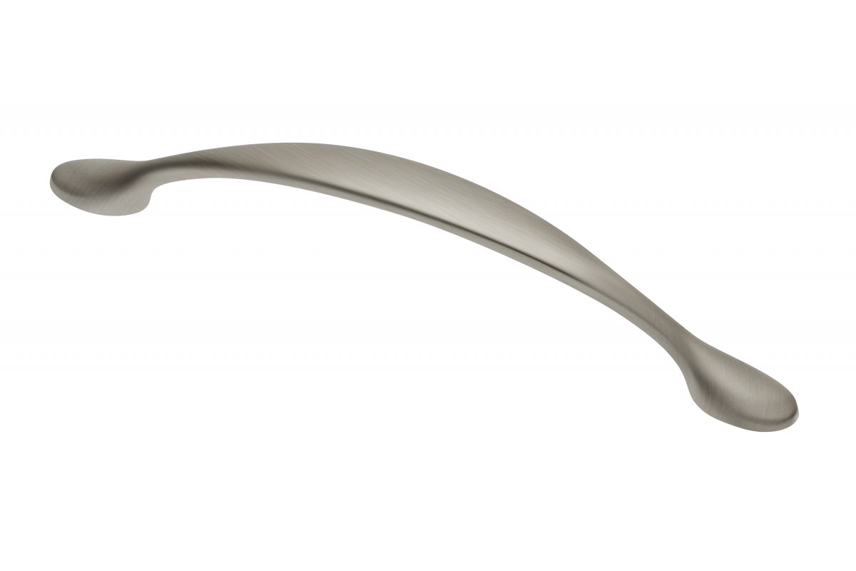 Χειρολαβή Zamak CAMAIO C=128mm από βουρτσισμένο ατσάλι 1208965924 - Σετ 6