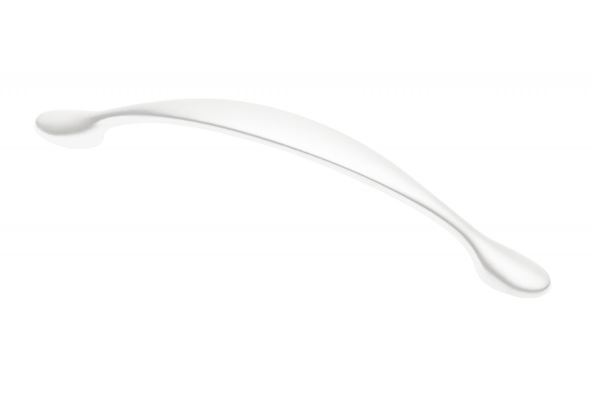 Λαβή Zamak CAMAIO C=128mm ματ λευκό 1208965926 - Σετ 7
