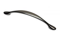 Χειρολαβή Zamak CAMAIO C=128mm μαύρο χρώμιο 1208965927 - Σετ 6
